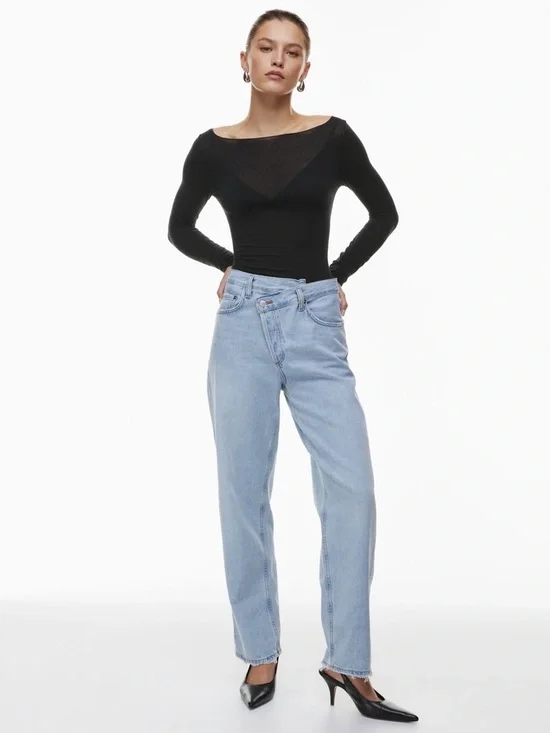 AGOLDE Criss Cross Upsized Jean - Picture 1 of 11